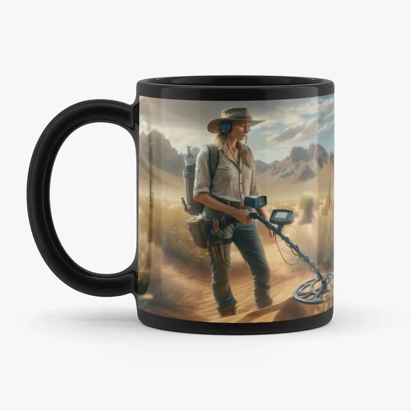 Gold Detecting Coffee Mug (Female)