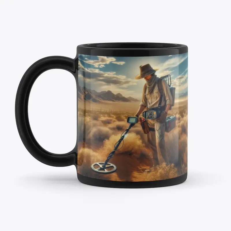 Gold Detecting Coffee Mug (Male)